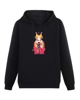 Youth and Kids Novelty Pullover Haikyuu Kenma Kozume Hoodie Sweater with Pockets