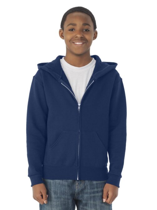 Jerzees Full Zip Hooded Sweatshirt (993B)