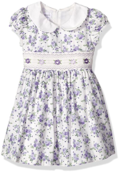 Bonnie Jean Girls' Collared Cotton Dress